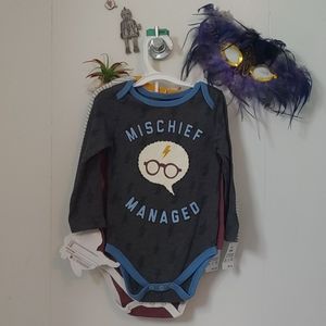 Boy/Girl 18 month Harry Potter onsie set